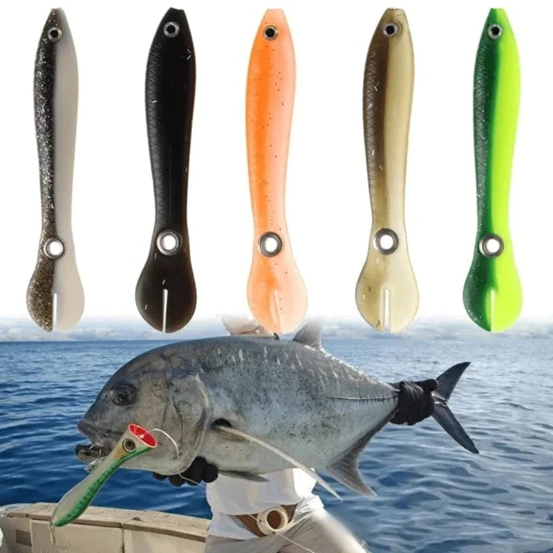 SILNOVO® Fake Simulation Fishing Bait Bionic Soft Fishing Lures(Grey, Red,  Pink) Grey : : Pet Supplies