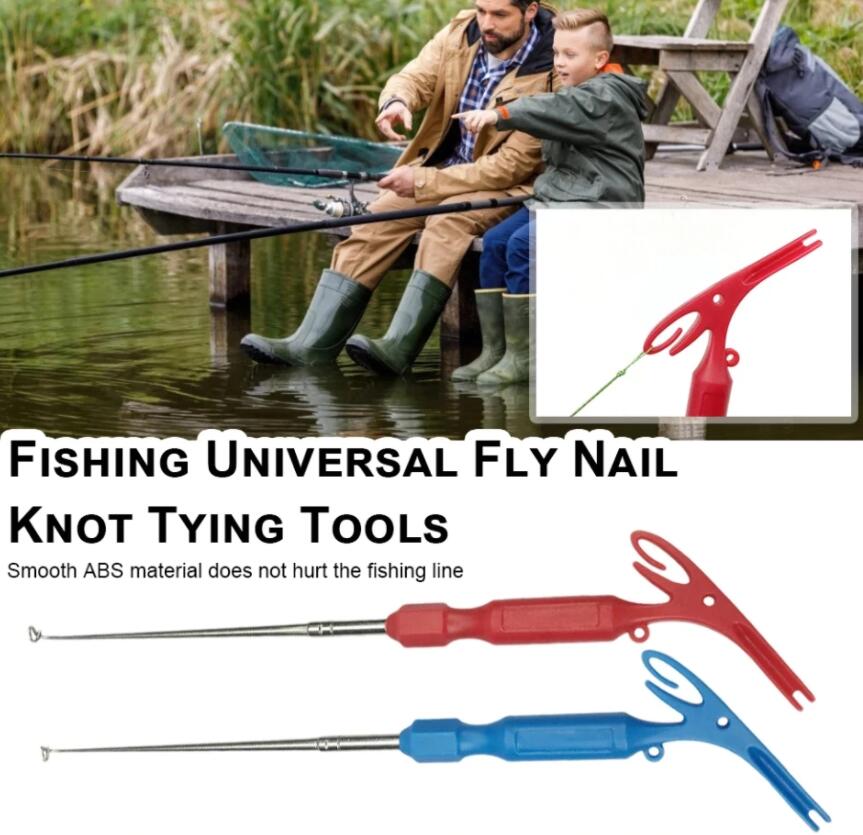 2022 NEW Quick Nail Knot Tying Tool & Loop Tyer Hook Tier for Fly Fishing  Tackle Fast Hook Nail Knotter Fast Tie Tying Knot Tool