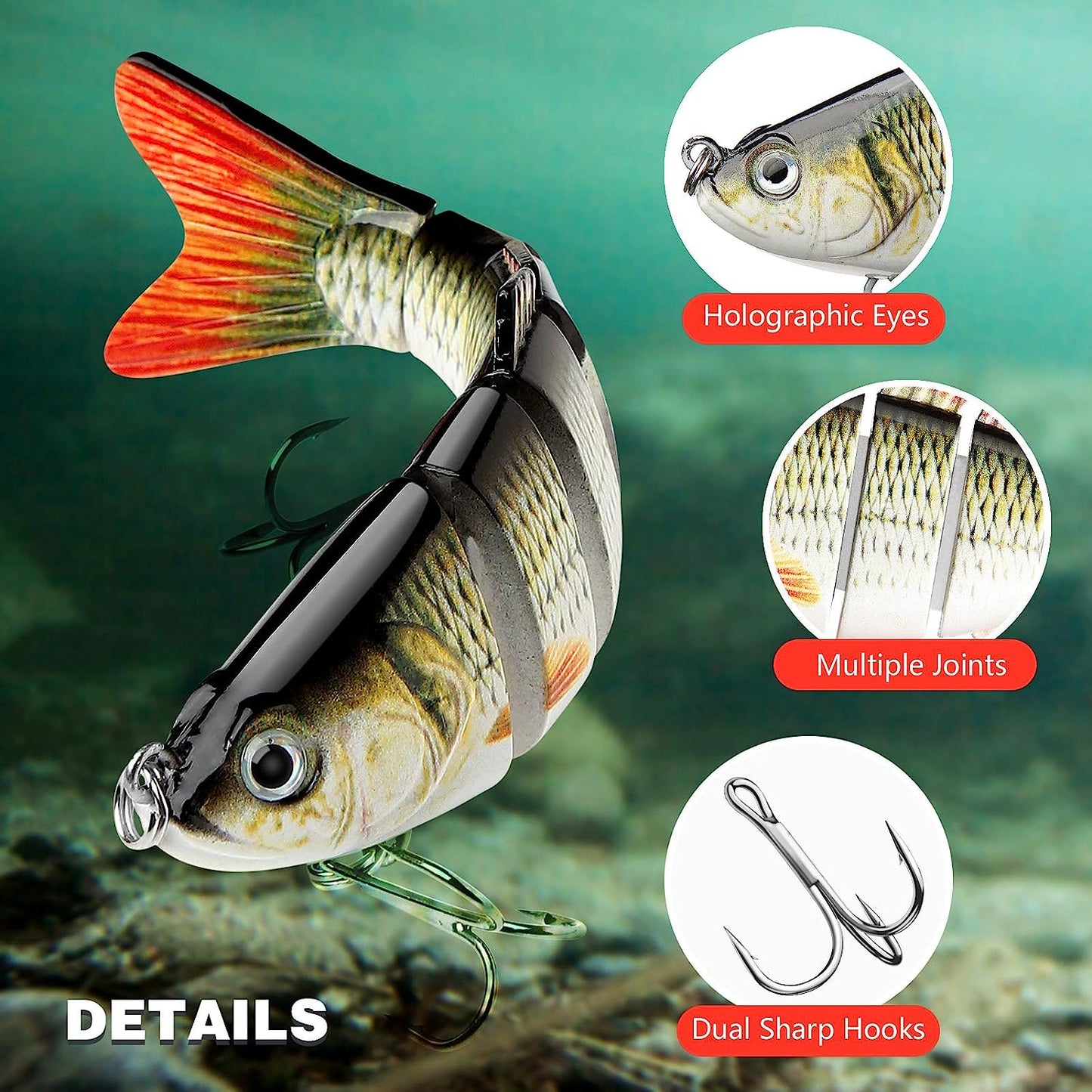 🌸Spring Sale-50% OFF🐠PROBEROS Bionic Joint Fishing Lure