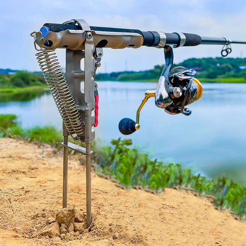 ❄️ Winter Sale-40% OFF🐠Automatic Fishing Rod Holder