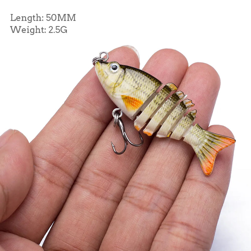 🌸Spring Sale-37%OFF🐠 Micro Jointed Swimbait – Fish Wish Rod