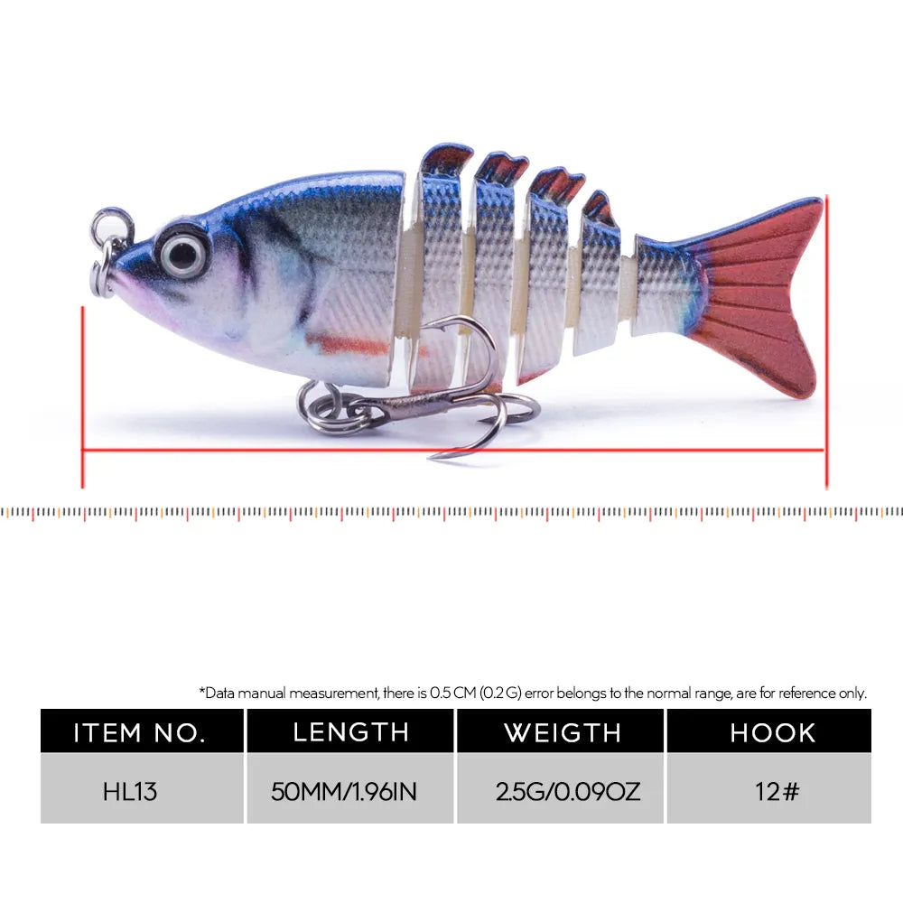 🌟Memorial Day Sale-37%OFF🐠 Micro Jointed Swimbait
