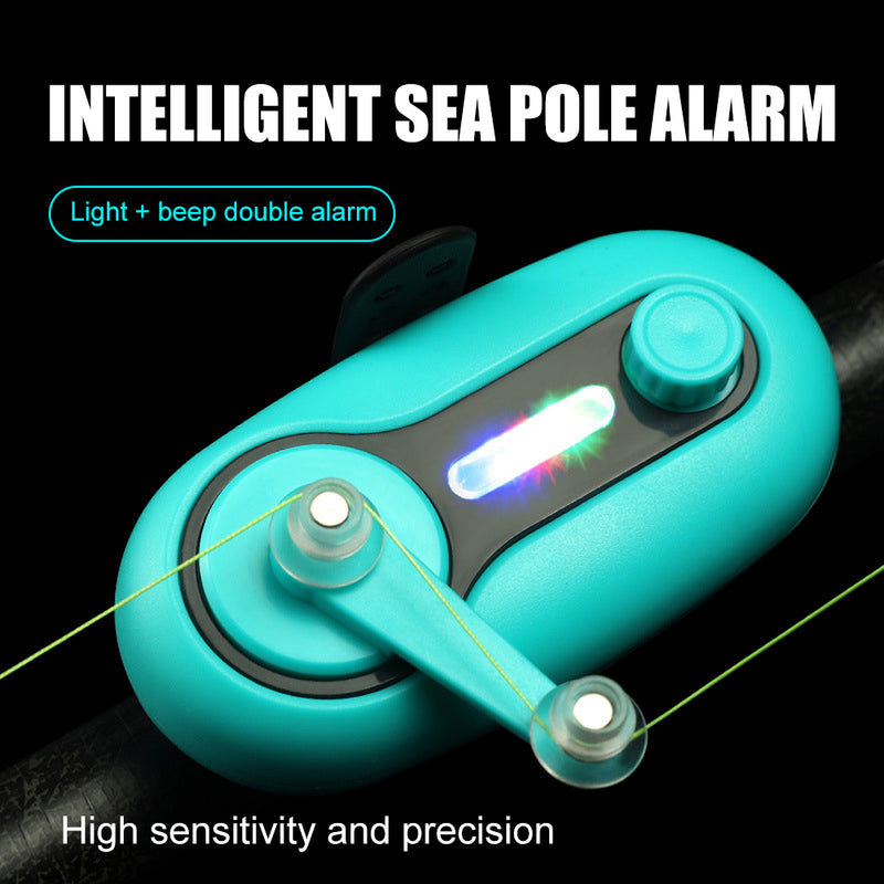 4 Pcs Sensitive Fishing Alarm Clock Electronic LED Light Fish Bite
