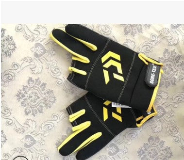 🌸Spring Sale-50% OFF🐠Three-Finger Cut Fishing Gloves