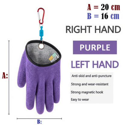 🎁Summer Sale-40% OFF🐠Coated Fishing Gloves Left/Right