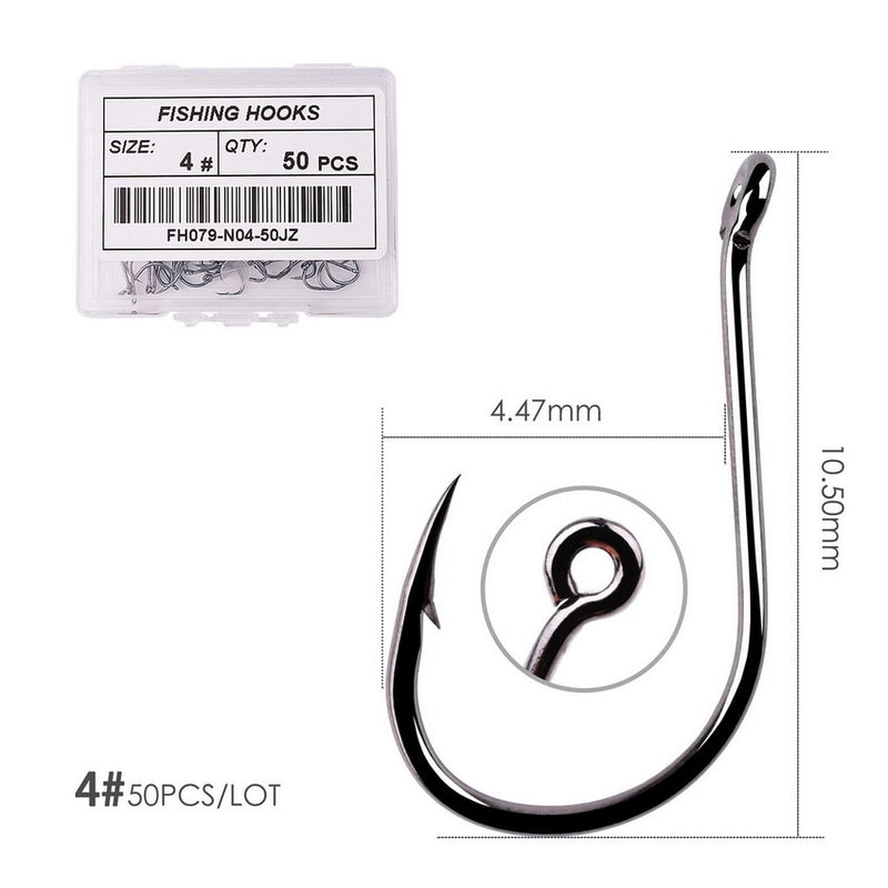 Load image into Gallery viewer, Box 50pcs Box Fishing Hooks
