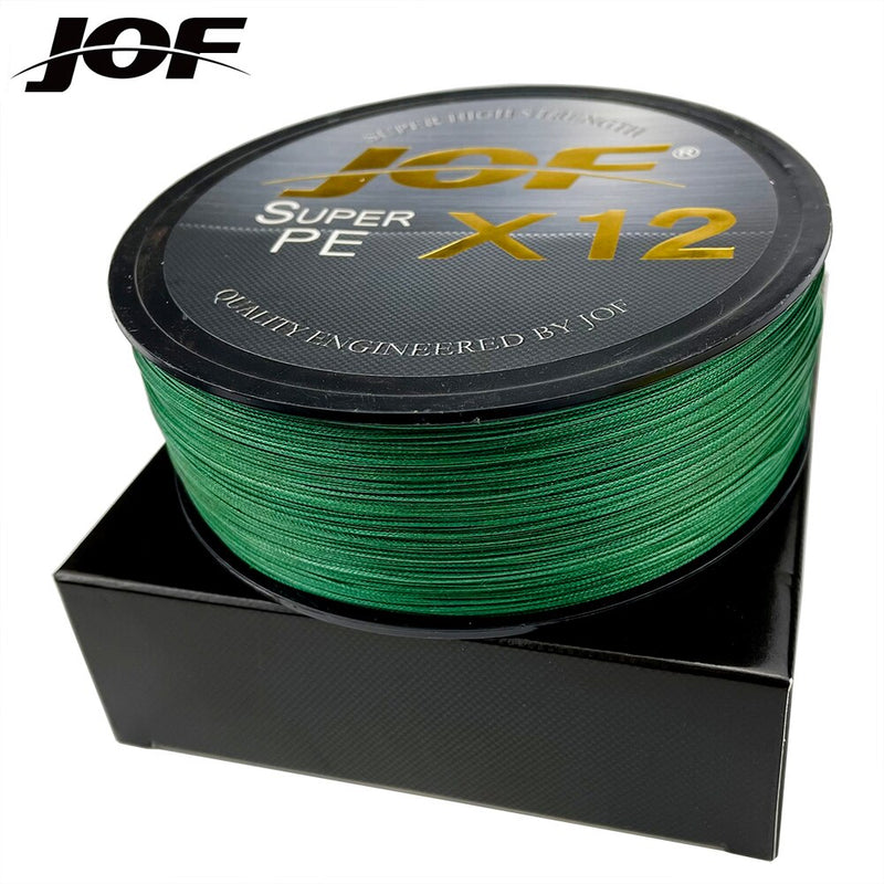 Load image into Gallery viewer, JOF 12 Strands 500M 300M 100M Fishing Line
