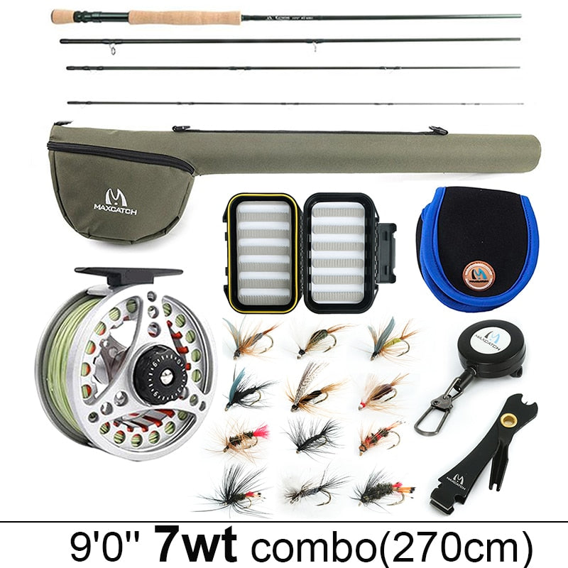 Load image into Gallery viewer, 🎃 Spooky Sale-50% OFF🐠MAXIMUMCATCH Combo Fishing Rod and Reel
