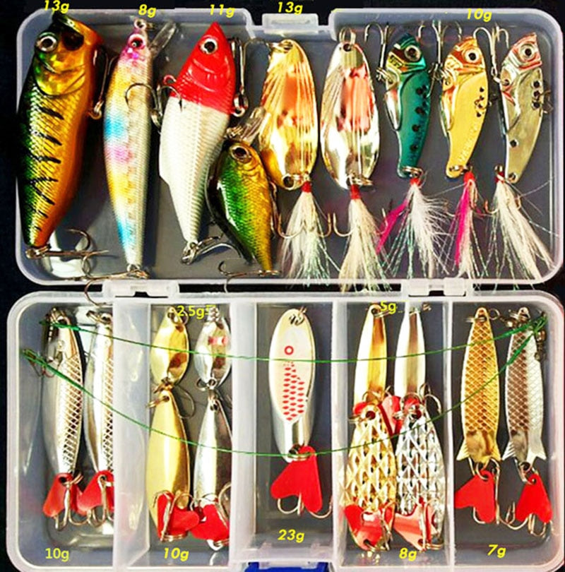 🌸Spring Sale-30% OFF🐠Full Fishing Lure Set – Fish Wish Rod