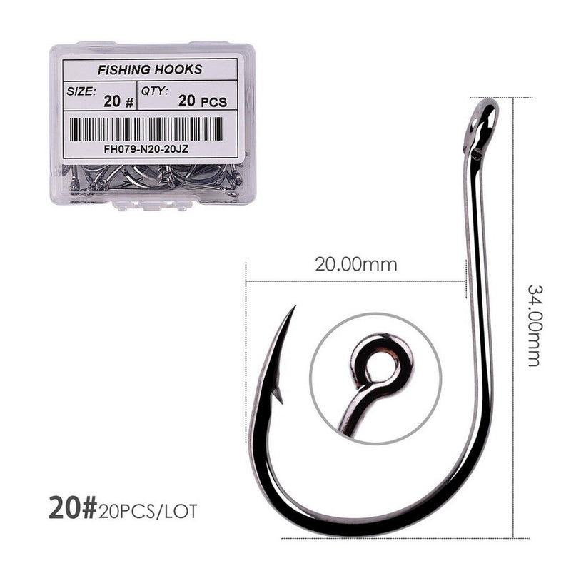 Load image into Gallery viewer, Box 50pcs Box Fishing Hooks
