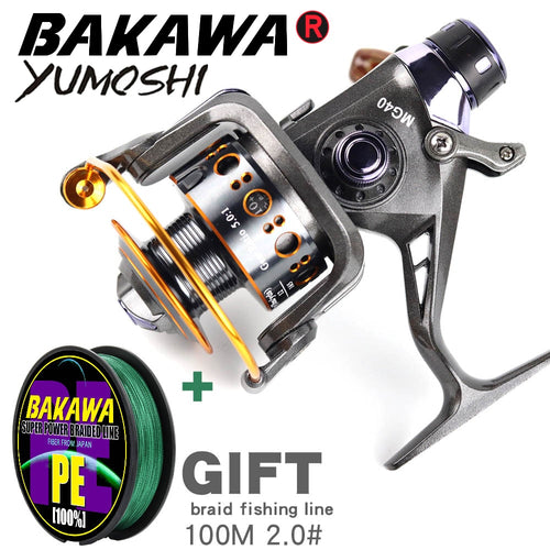 BAKAWA Double Brake Fishing Reel