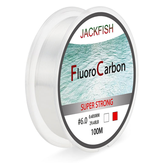 🌸Spring Sale-30% OFF🐠JACKFISH 100M Fluorocarbon Fishing Line