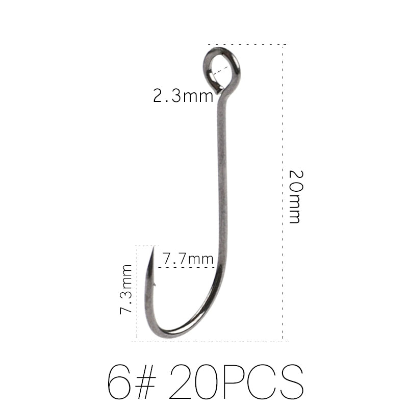 Load image into Gallery viewer, SUPERCONTINENT 20pcs Fishing Hooks
