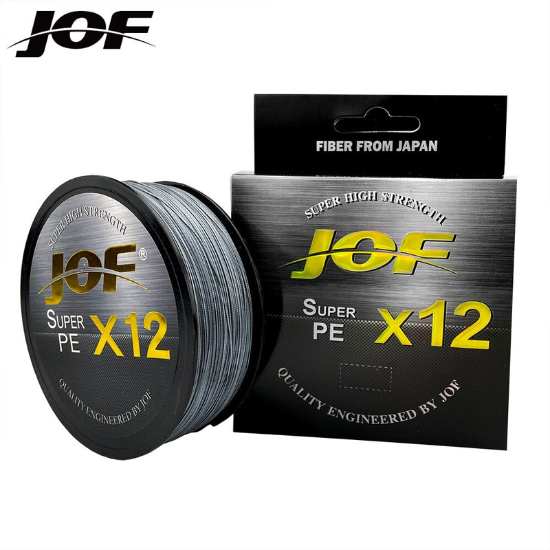 Load image into Gallery viewer, JOF 12 Strands Braided PE Fishing Line 100M-500M
