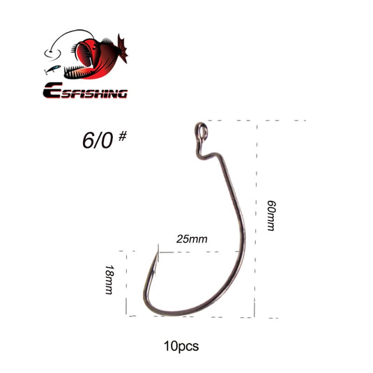 ESFISHING Jig Fishing Hooks