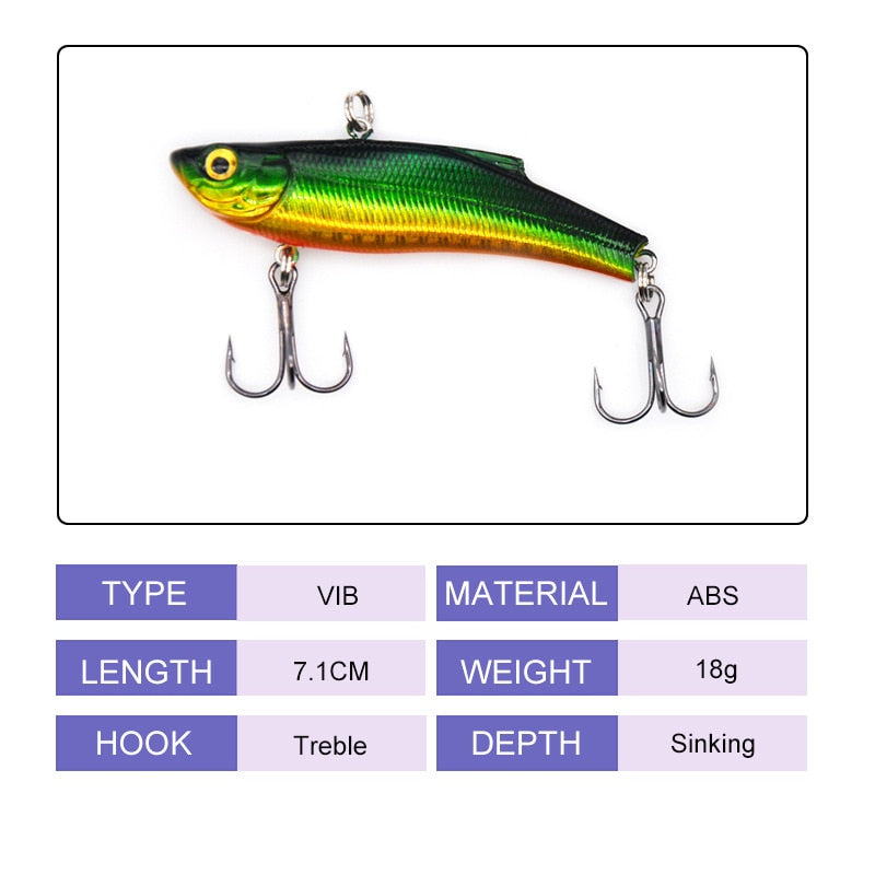 Load image into Gallery viewer, Fishing Lure 3D VIB
