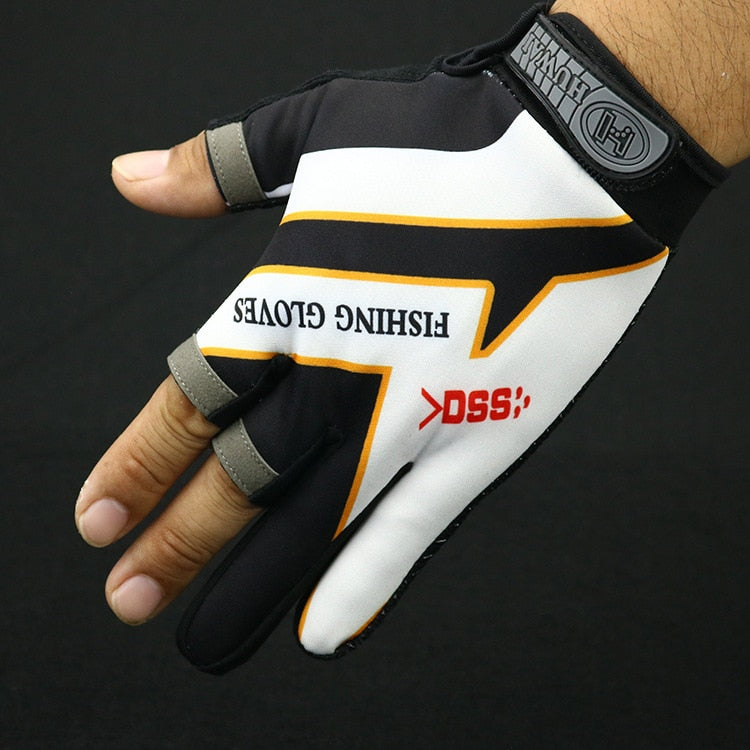 🎁Summer Sale-40% OFF🐠 Three Finger Cut Fishing Gloves