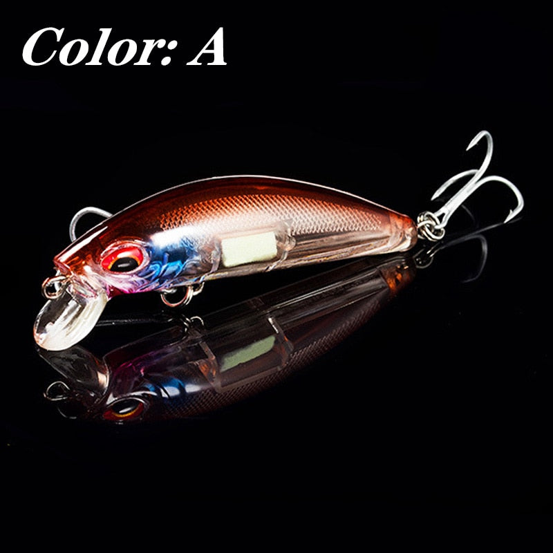 Load image into Gallery viewer, 3D Luminous Minnow Fishing Lures
