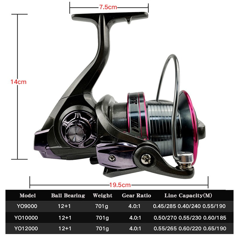 Load image into Gallery viewer, GHOTDA Spinning High Drag Power 20-30KG Fishing Reel
