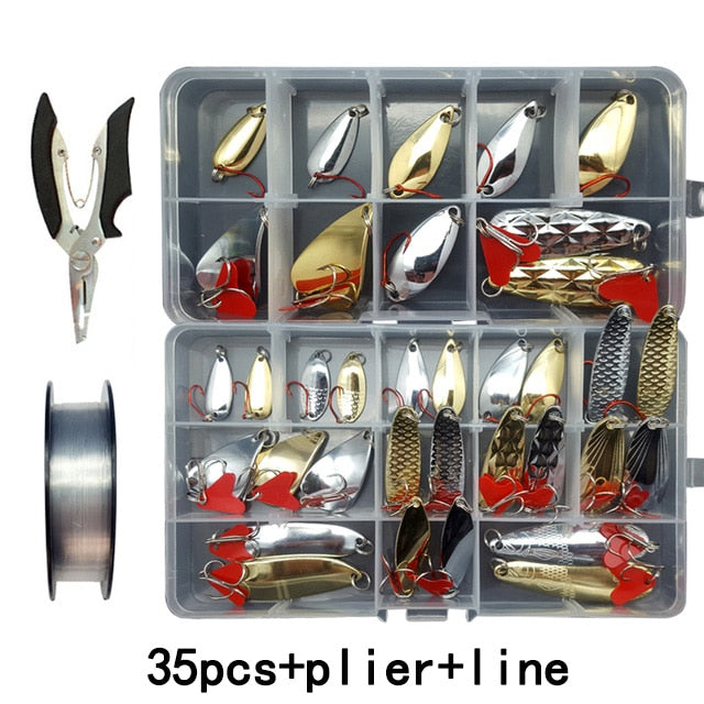 Load image into Gallery viewer, ❄️ Winter Sale-50% OFF🐠Fishing Metal VIB Lure Set Mixed
