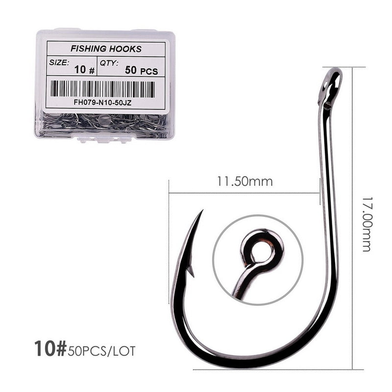 Load image into Gallery viewer, Box 50pcs Box Fishing Hooks
