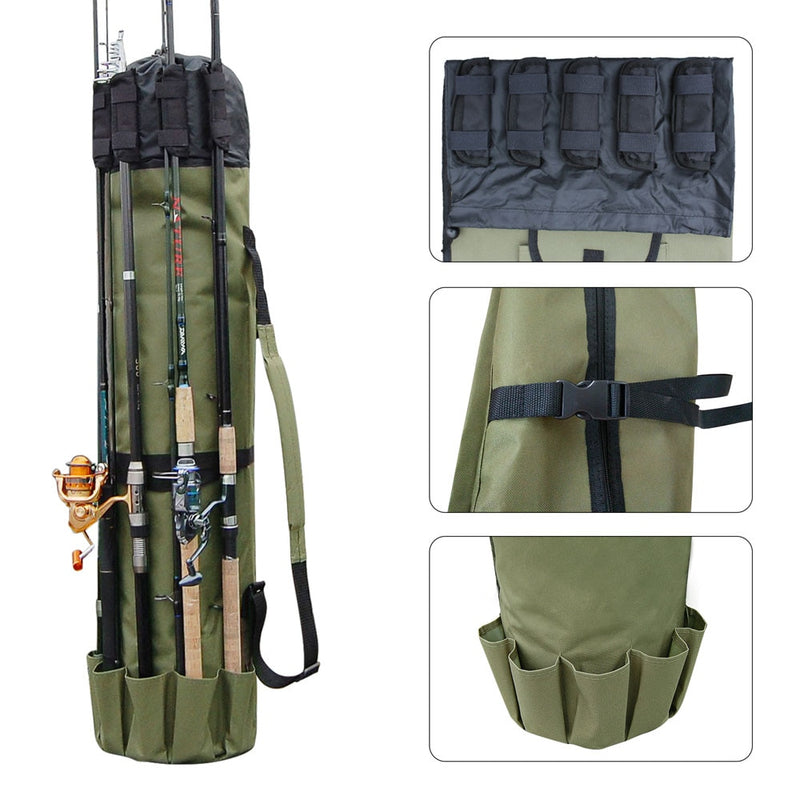 Load image into Gallery viewer, Shaddock Portable Fishing Rod Bag
