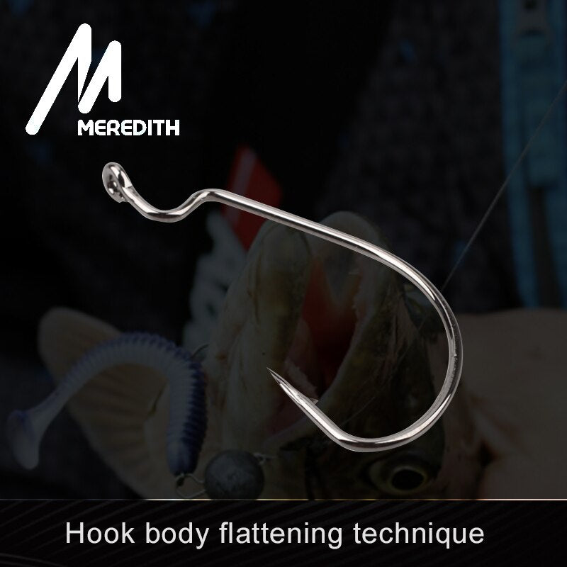 Load image into Gallery viewer, MEREDITH Box 50pcs Fishing Hooks
