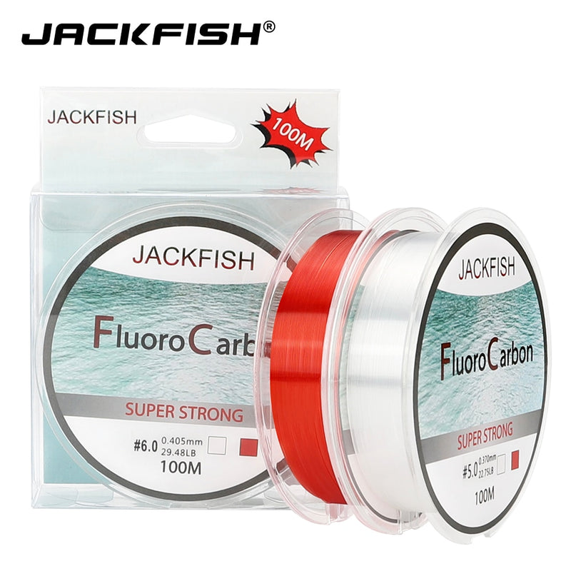 Load image into Gallery viewer, 🌸Spring Sale-30% OFF🐠JACKFISH 100M Fluorocarbon Fishing Line
