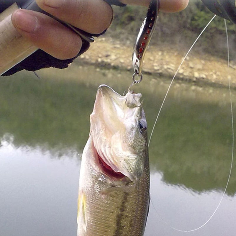 Load image into Gallery viewer, Metal VIB Leech Spinners Spoon Lure
