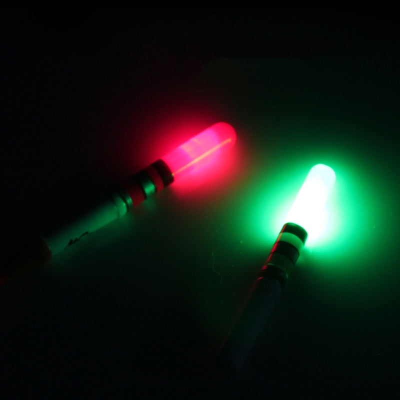10Pcs Light Sticks For Fishing Floats Green / Red
