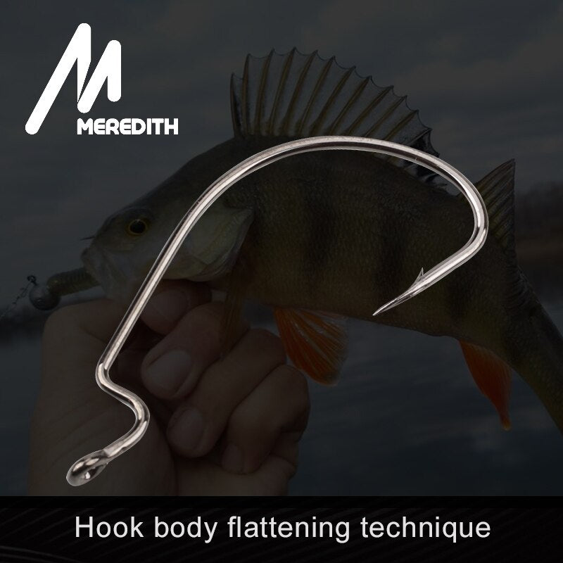 Load image into Gallery viewer, MEREDITH Box 50pcs Fishing Hooks
