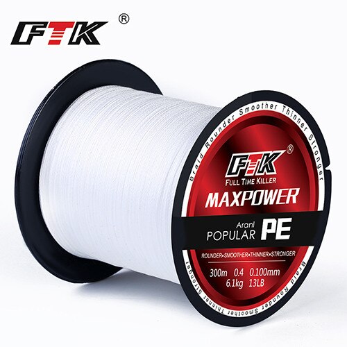 Load image into Gallery viewer, FTK Tirposeidon Series 300M PE Braided Fishing Line
