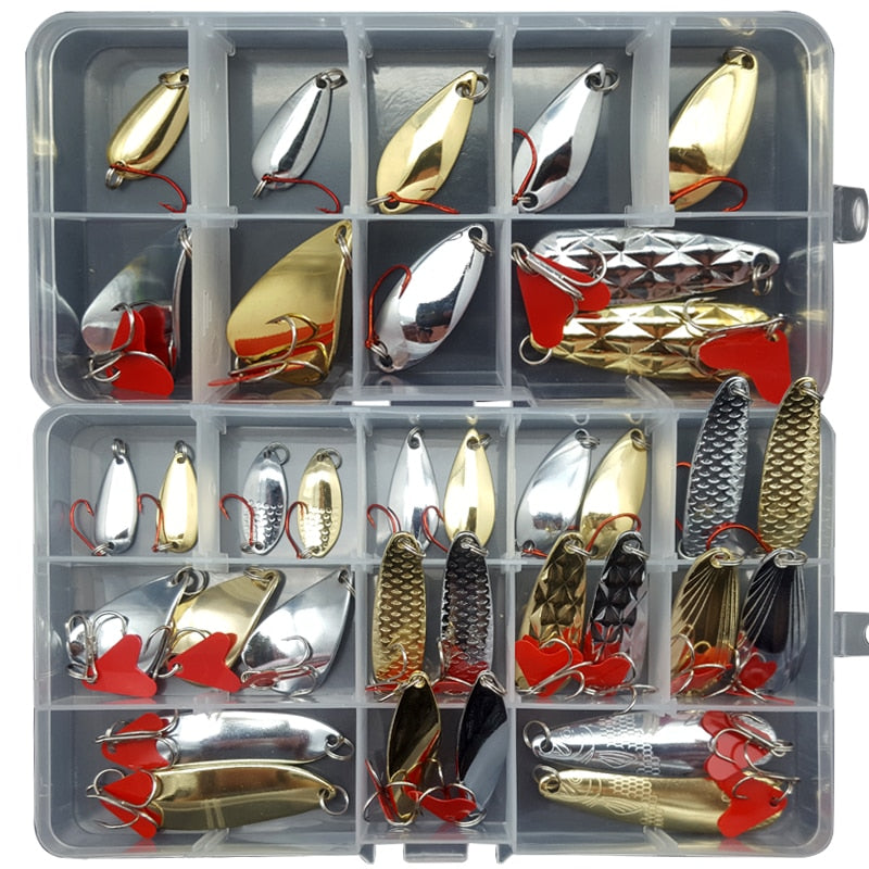 Load image into Gallery viewer, 🎃 Spooky Sale-50% OFF🐠Fishing Metal VIB Lure Set Mixed
