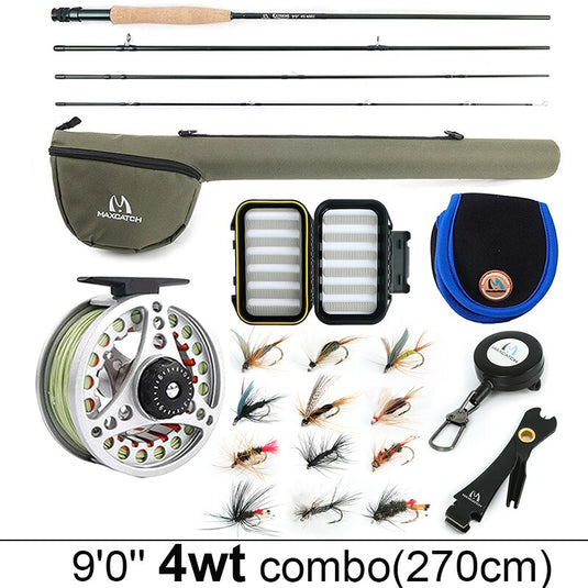 🎃 Spooky Sale-50% OFF🐠MAXIMUMCATCH Combo Fishing Rod and Reel