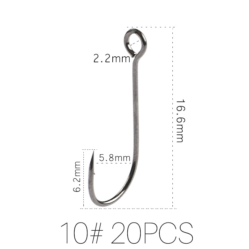 Load image into Gallery viewer, SUPERCONTINENT 20pcs Fishing Hooks
