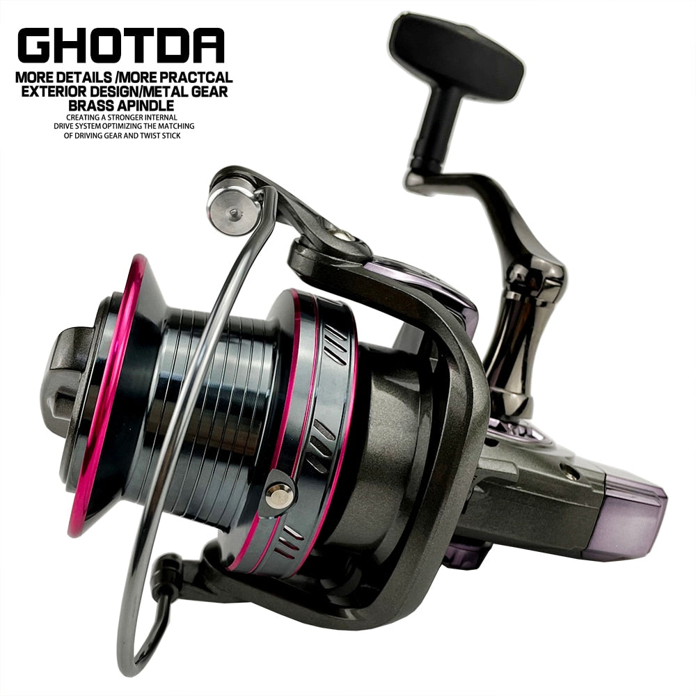 GHOTDA Spinning High Drag Power 20-30KG Fishing Reel