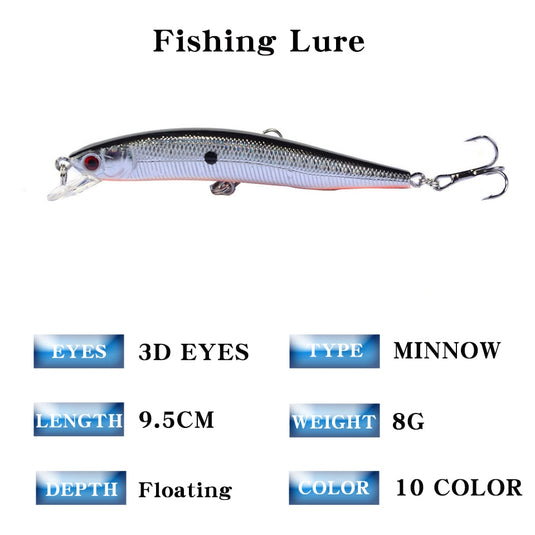 🎃 Spooky Sale-50% OFF🐠1PCS Minnow Fishing Lure