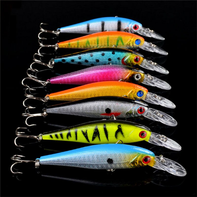 Load image into Gallery viewer, Set Mixed 16pcs/Lot 2 Models Minnows Fishing Lures
