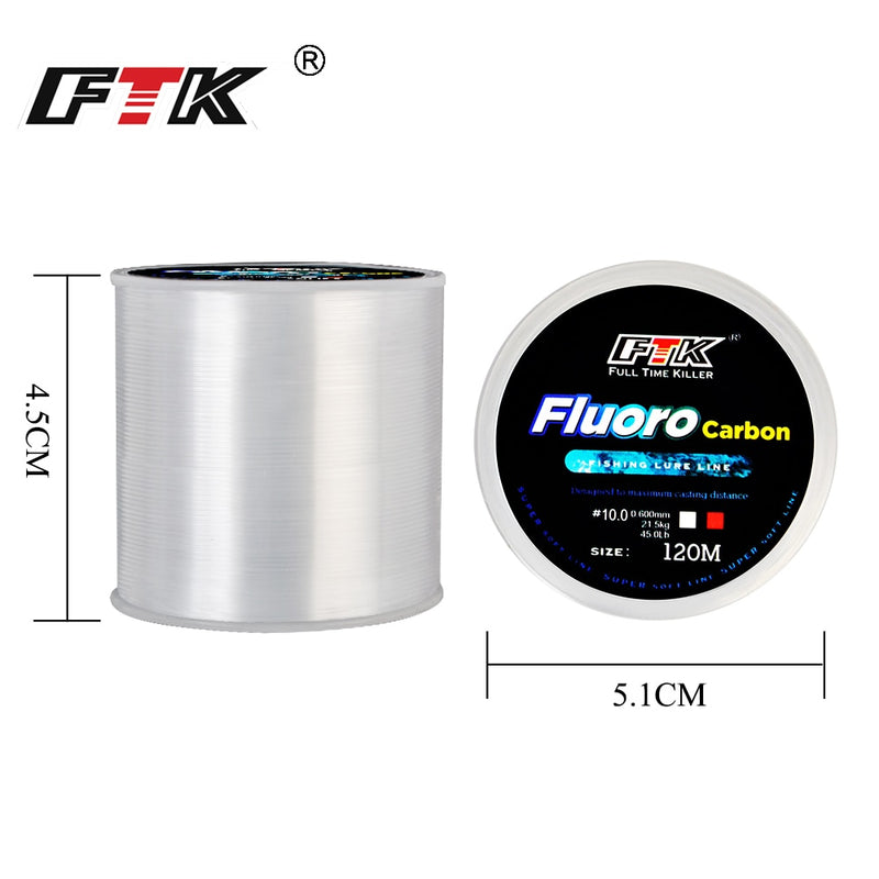 Load image into Gallery viewer, 🎃 Spooky Sale-30% OFF🐠120M Fluorocarbon Coating Fishing Line
