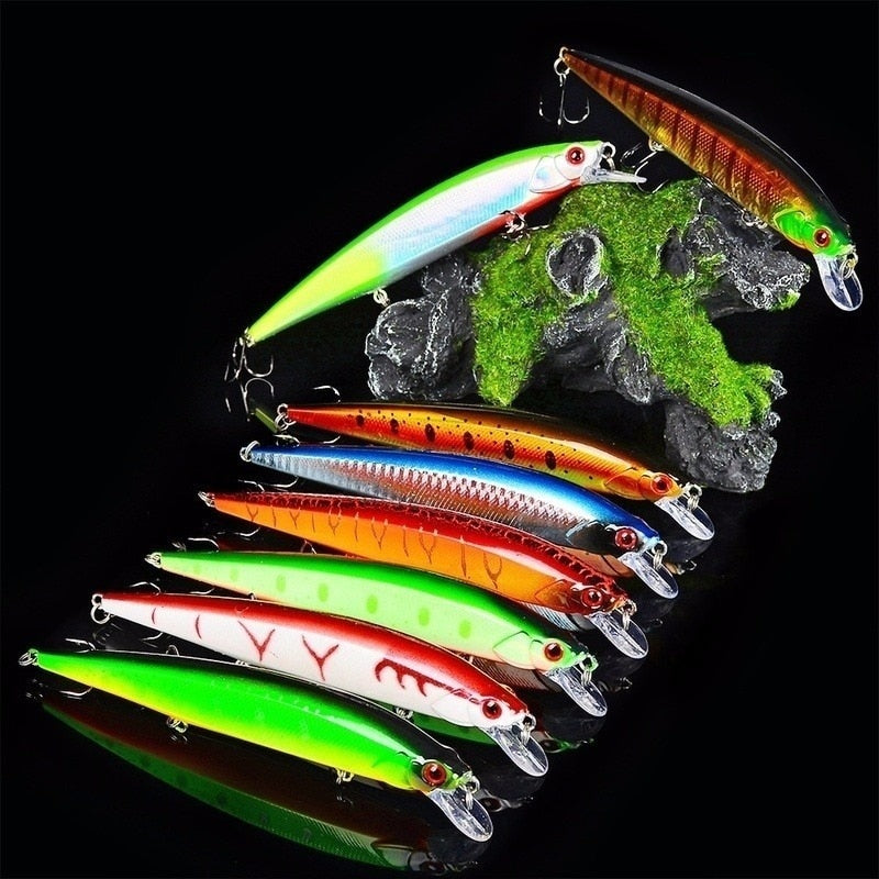 Load image into Gallery viewer, 1PCS 14cm 18.5g  3D Bionic Minnow Fishing Lure
