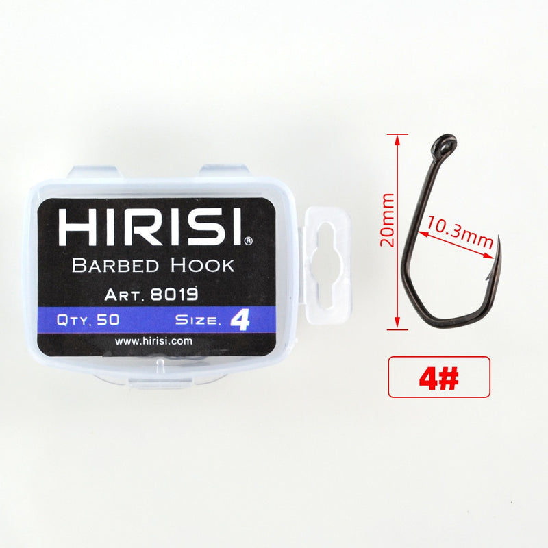 Load image into Gallery viewer, HIRISI Box 50pcs Fishing Hooks
