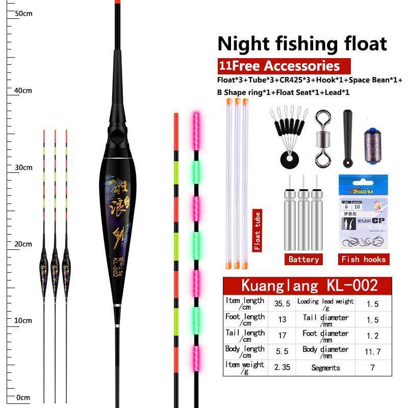 🎁Summer Sale-30% OFF🐠Electric Luminous Night Fishing Floats