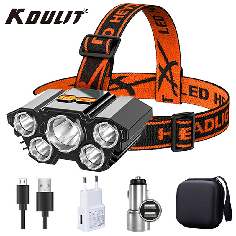 Load image into Gallery viewer, 🎃 Spooky Sale-30% OFF🐠USB Portable Headlamp
