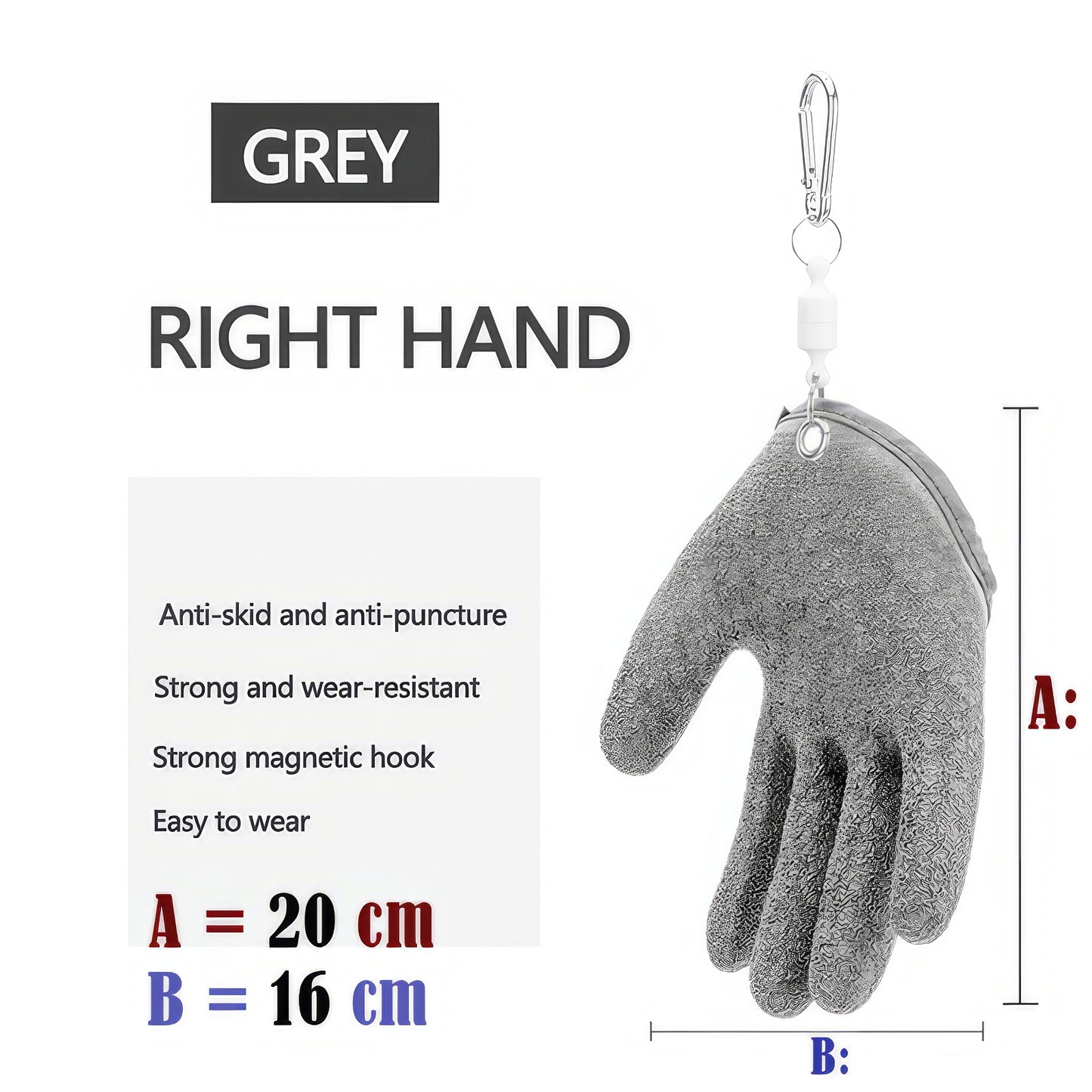 🎁Summer Sale-40% OFF🐠Coated Fishing Gloves Left/Right