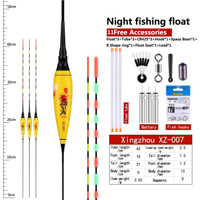 ❄️Winter Sale-30% OFF🐠Electric Luminous Night Fishing Floats