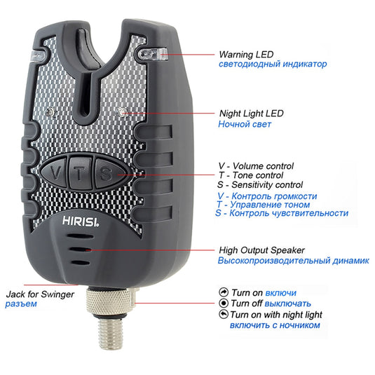 Fishing Bite Alarm and Swinger Set