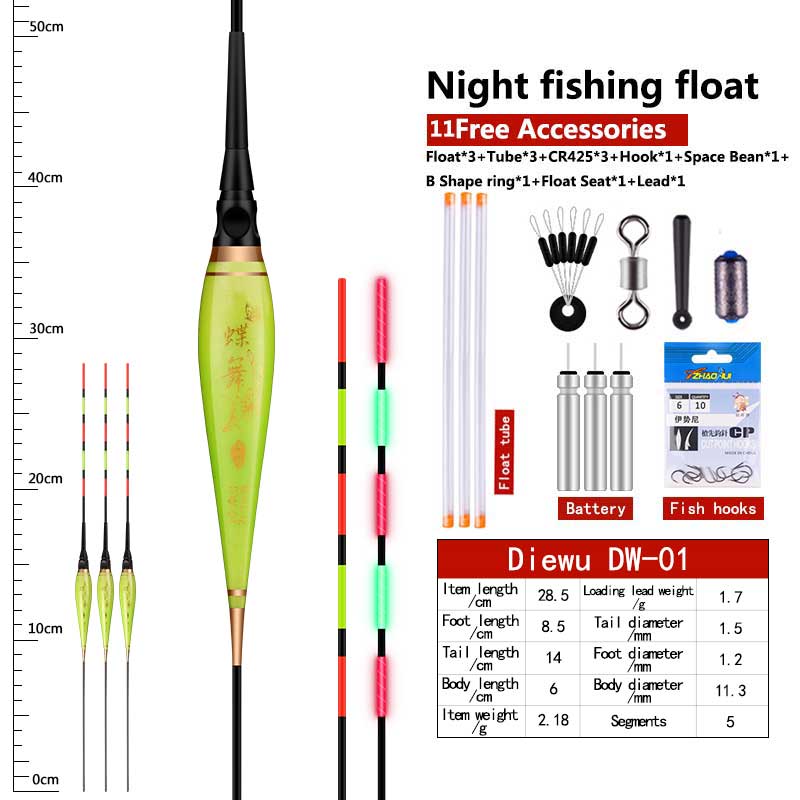Load image into Gallery viewer, 🌸Spring Sale-30% OFF🐠Electric Luminous Night Fishing Floats
