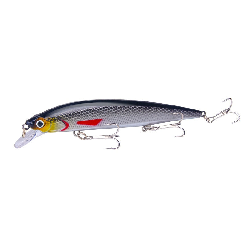 Load image into Gallery viewer, 1PCS 14cm 18.5g  3D Bionic Minnow Fishing Lure
