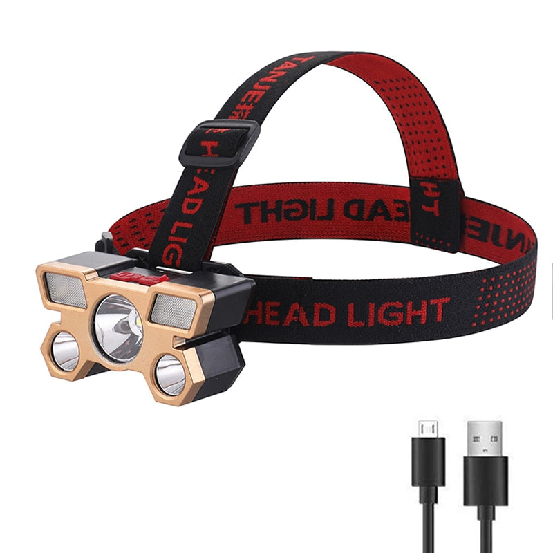 🌟Memorial Day Sale-30% OFF🐠USB Portable Headlamp