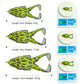 🌸Spring Sale-40% OFF🐠GOTURE Frog Fishing Lure 3 sizes